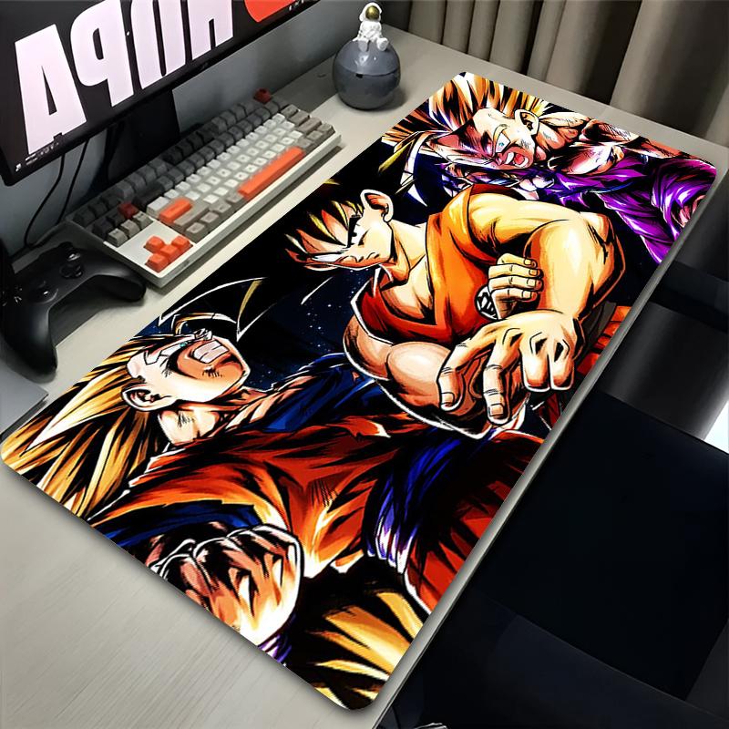 xcm Mouse Pad DBZ Rug Gamer Large Computer Notebook Pc Mousepad Carpet Gaming Accessories Keyboard Dragon Ball Z Desk Mat