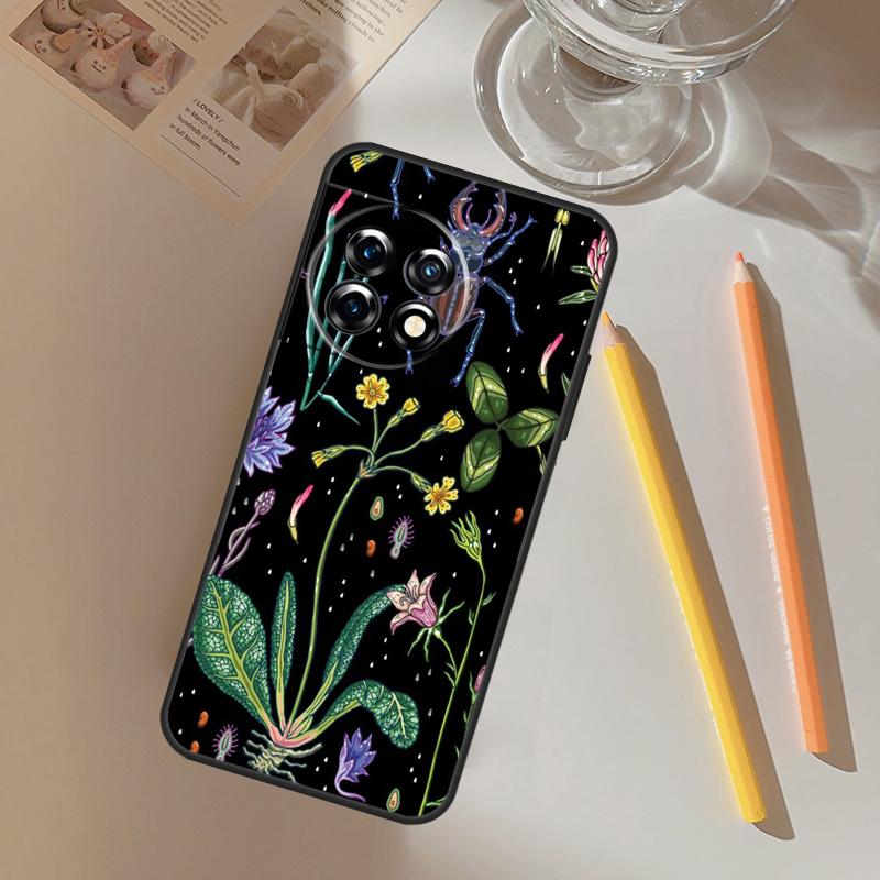Midsummer Bee Garden Honey Funda For OnePlus 12R 13 12 R 11 9 10 Pro 8T 9RT 10T OnePlus Nord 4 CE 2 3 Lite N20 N30 Case