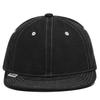 Croogo Short Brim Solid Simple Work Hat for and Outdoor Activities Men's Cap, Soft, Breathable, Color, Skateboarding, Running, Golf, (G-ASB03-Black)