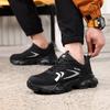 Soft soles of labor insurance shoes are not tired of feet, four-season men's anti-smashing and anti-piercing rubber and plastic, light and comfortable