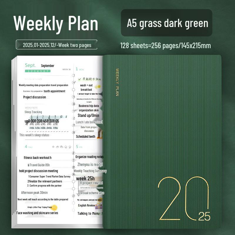 2026 Daily Planner: Self-Discipline & Time Management Handbook