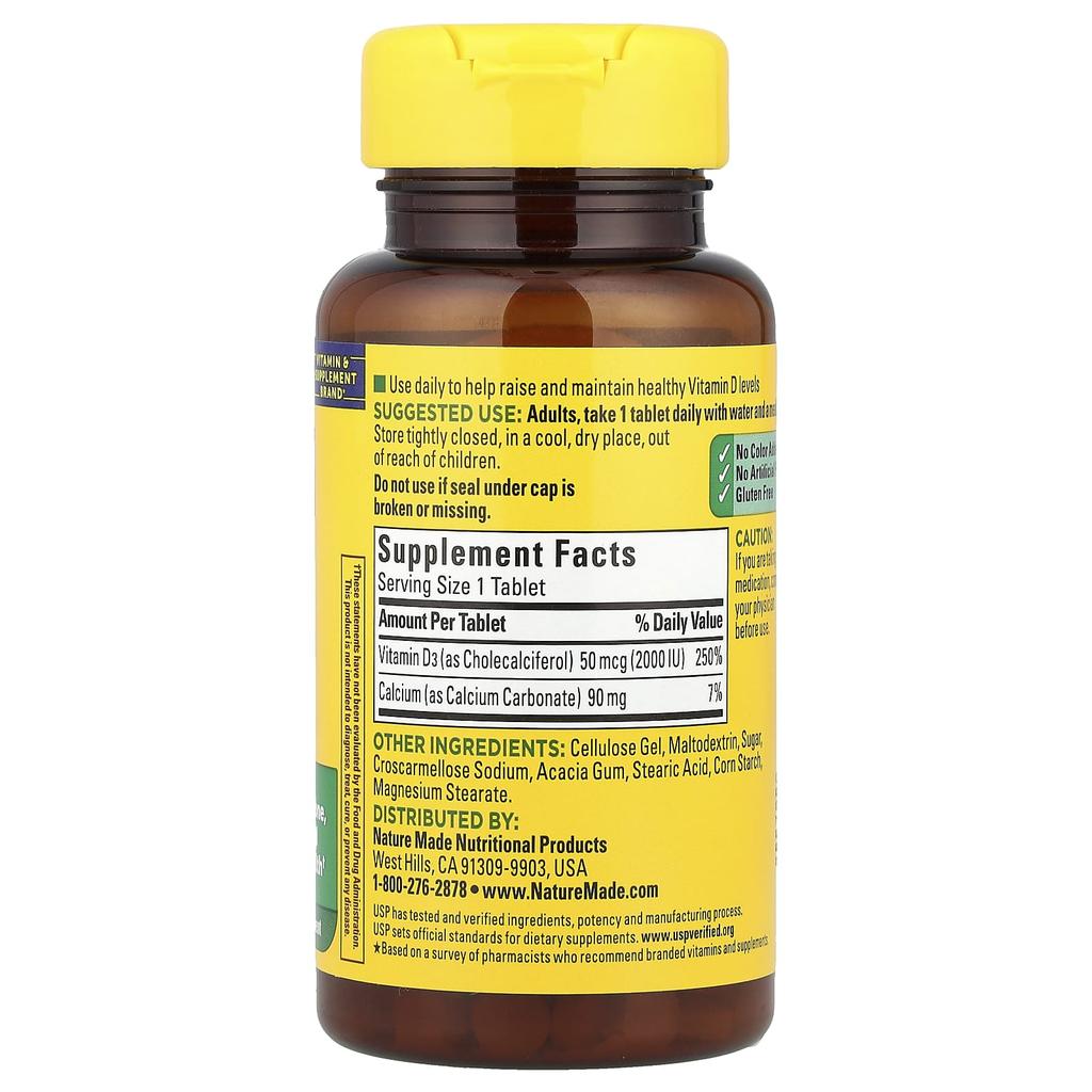 Vitamin D3, 100 Tabletten