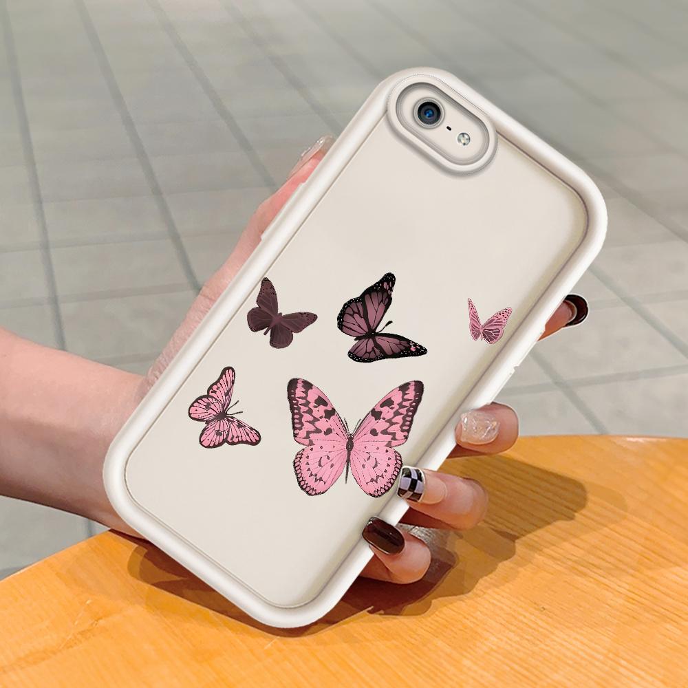 Soft Silicone Square Ladder Printing Pattern Phone Casing Full Cover Camera Shockproof Protection Rubber Case for iPhone Infinix Tecno OnePlus