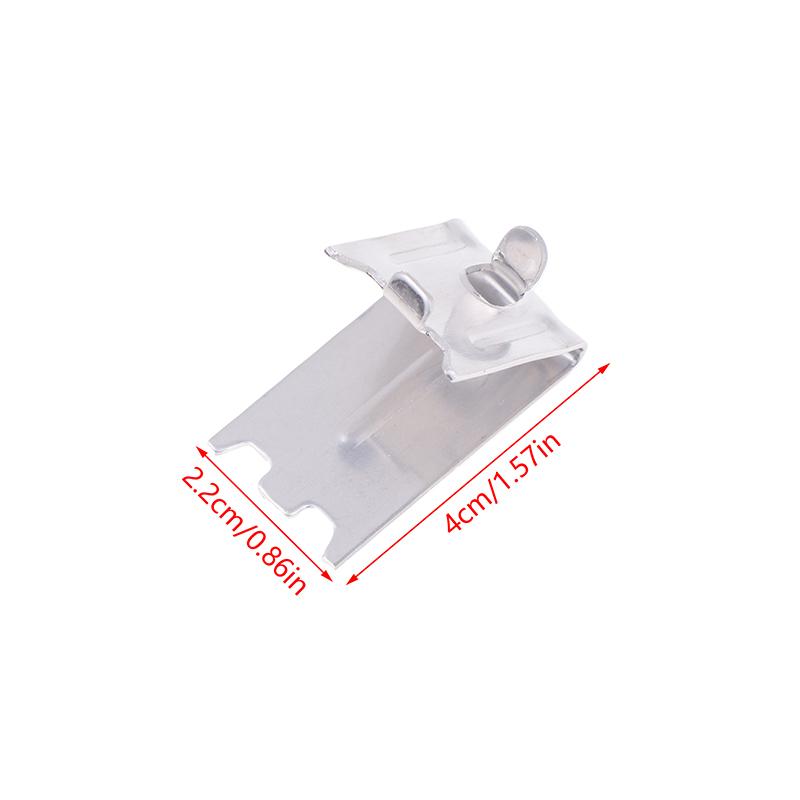 10 Pcs Freezer Shelf Buckle Refrigerator Clips Glass Clamp Cooler Fridge Support Fixing Bracket