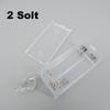 White Transparent 2/3/4 Slot AA Battery Holder AA Battery Box Case AA 1x 2x 3x 4x AA Battery Case With Switch DIY Repair