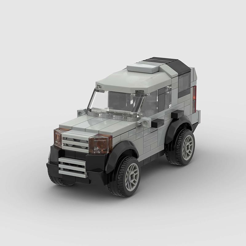 Discover 3 MOC SUV Car Off-road Super Race Technical Vehicle Model Building Block Racing Rally Brick Toy Christmas Gift City