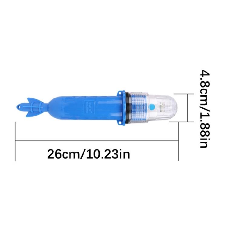 Underwater LED Net Marker Light Single Flash Fishing Signal Lamp for Night Anglers and Net Position Routine Checks