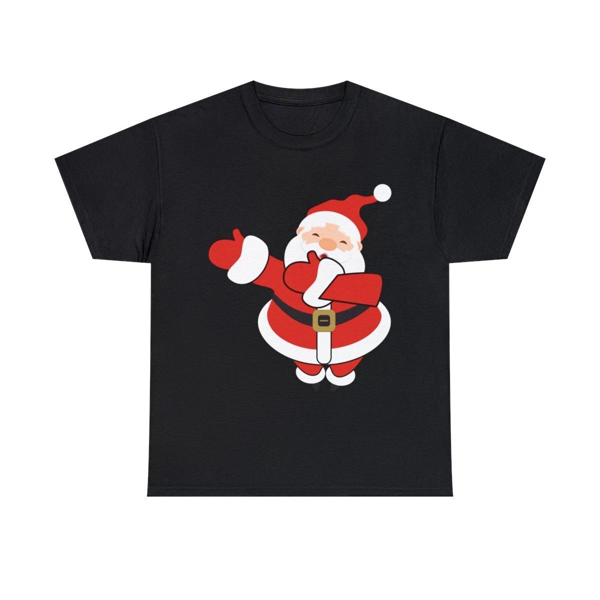 Dabbin Santa Graphic Tee Shirt, S-5XL 4XL