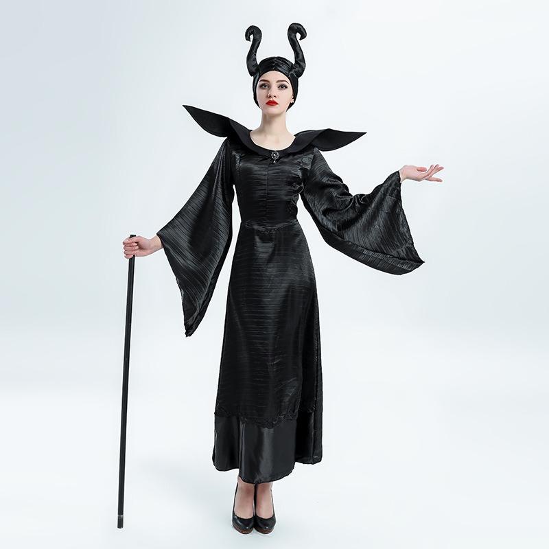 Sleeping Spell Cosplay Demon Witch Dress Halloween Game Uniform, Subcode