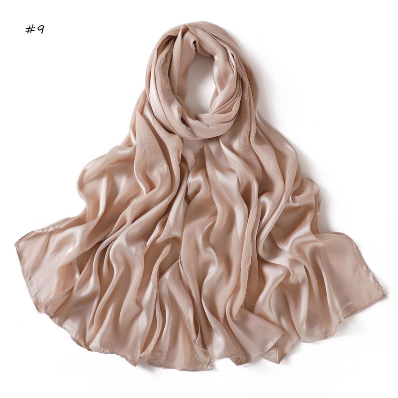 14Color Muslim Hijab Women Bohemian Soft Islam Ramadan Hijabs Foulard Femme Shawl Wrap Scarf Headscarf Bufanda Headband