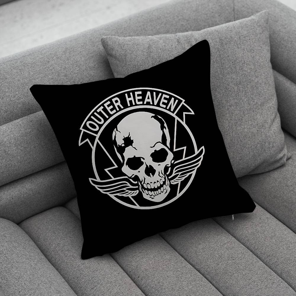 MMetal Gear SSolid Creative patterned pillowcases for interior decoration office living room home