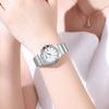 New Women Watch Round Quartz Diamond-Studded Wristwatch Date Luminous Waterproof Stainless Steel Watch Ladies Gift Relojes Para