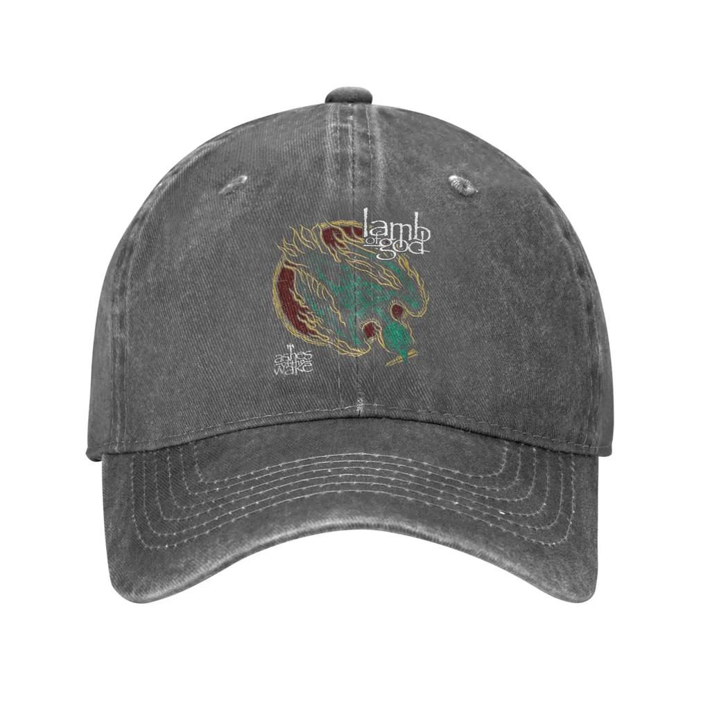 Lamb Of God Band Sun Baseball Cap  Couple Women Print Trucker Hat Summer Trendy Outdoor Sport Sun-Proof Baseball Caps