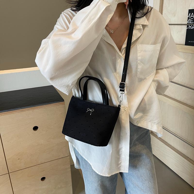 Женская холщовая сумка через плечо — фото 7