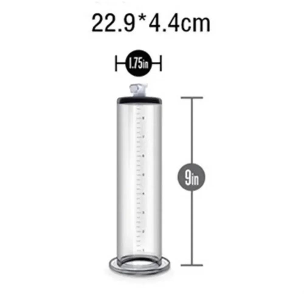Acrylic Penis Pump Accessories Vacuum Penis Enlargement Device Masturbation Vacuum Pump Flange Pump Penis Cylinder Set Sex Toys