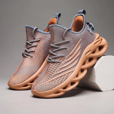 Męskie Buty Wsuwane Amortyzujące Antypoślizgowe Buty do Biegania na Wszystkie Pory Roku Trening na Zewnątrz Siatkowe Casualowe Buty Zapatillas Hombre