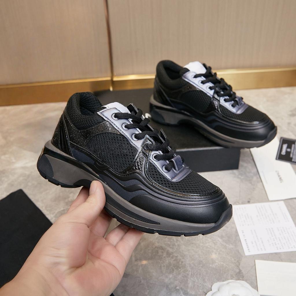 Re del corno d'argento europeo e americano Xiaoxiangfeng versione coreana C scarpe da papà scarpe sportive per uomo e donna scarpe con plateau alla moda