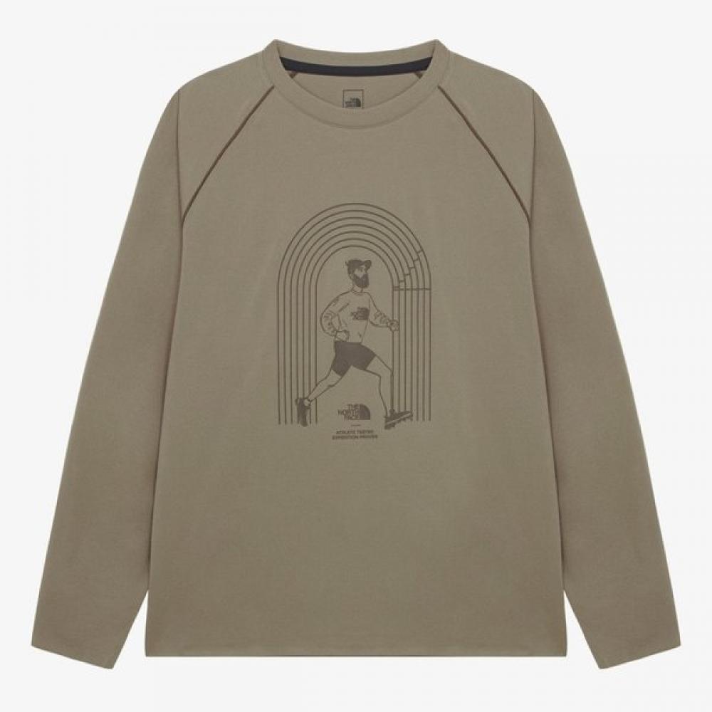 

The NorTh Face Men S Long Sleeve T ShirT Beige Brown nT7Tr51d BEIGE BROWN/095
