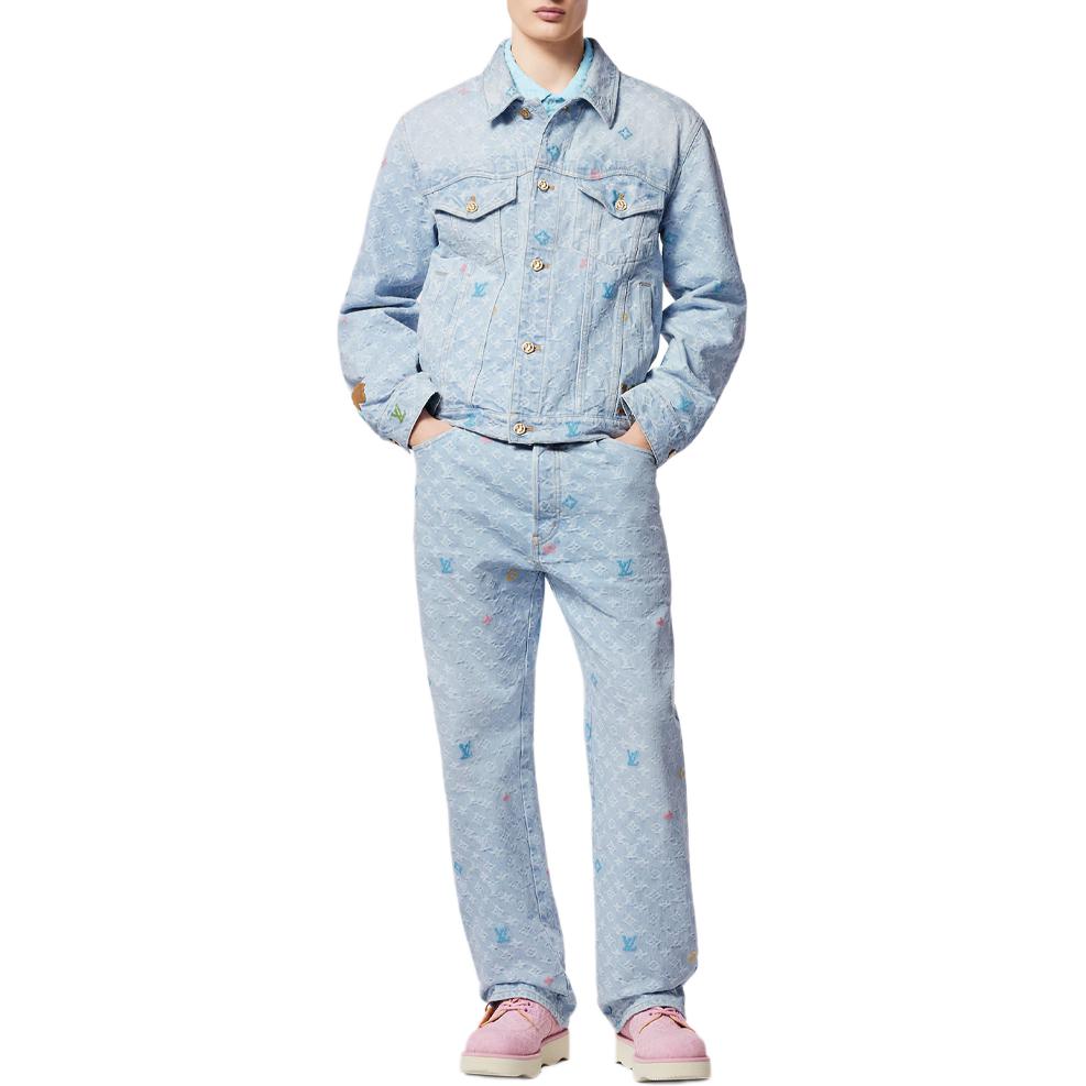 Louis Vuitton By Tyler The Creator Monogram Denim Pants 1AFPV5
