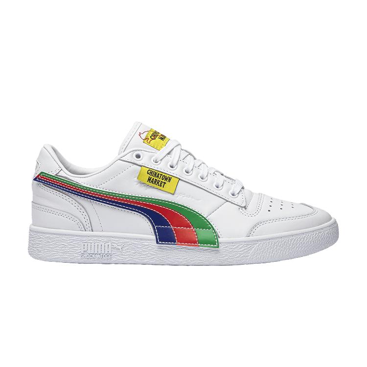 Puma Ralph Sampson Low Market Rainbow Stripe 36
