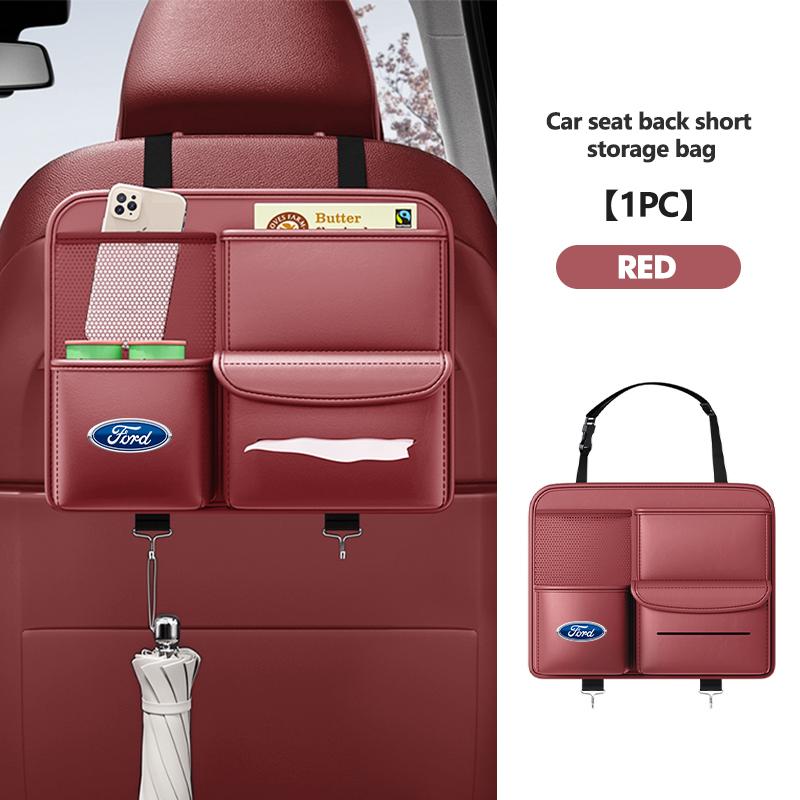 Car Backseat Organizer Storage Bag Seat Back Hanging Bag For Ford Escort KA Flex Everest KA Expedition Falcon Fusion