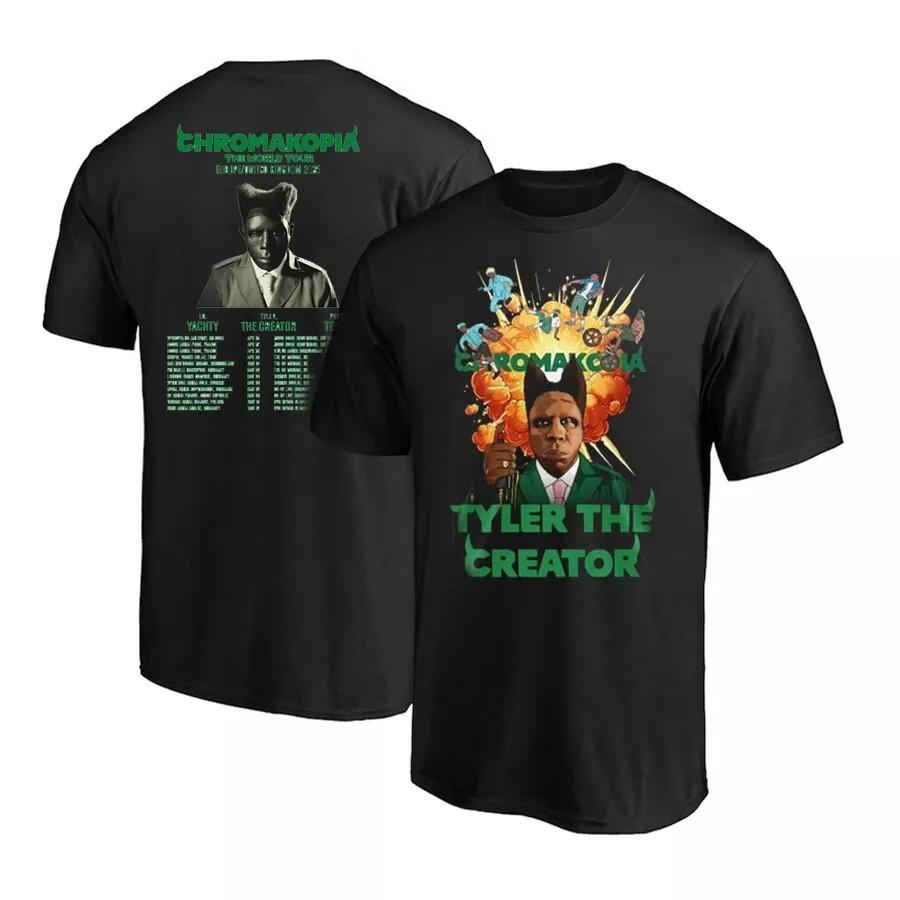 

Tyler The Creator 2025 Upcoming The World Tour Chromakopia T-Shirt For Fans 4XL