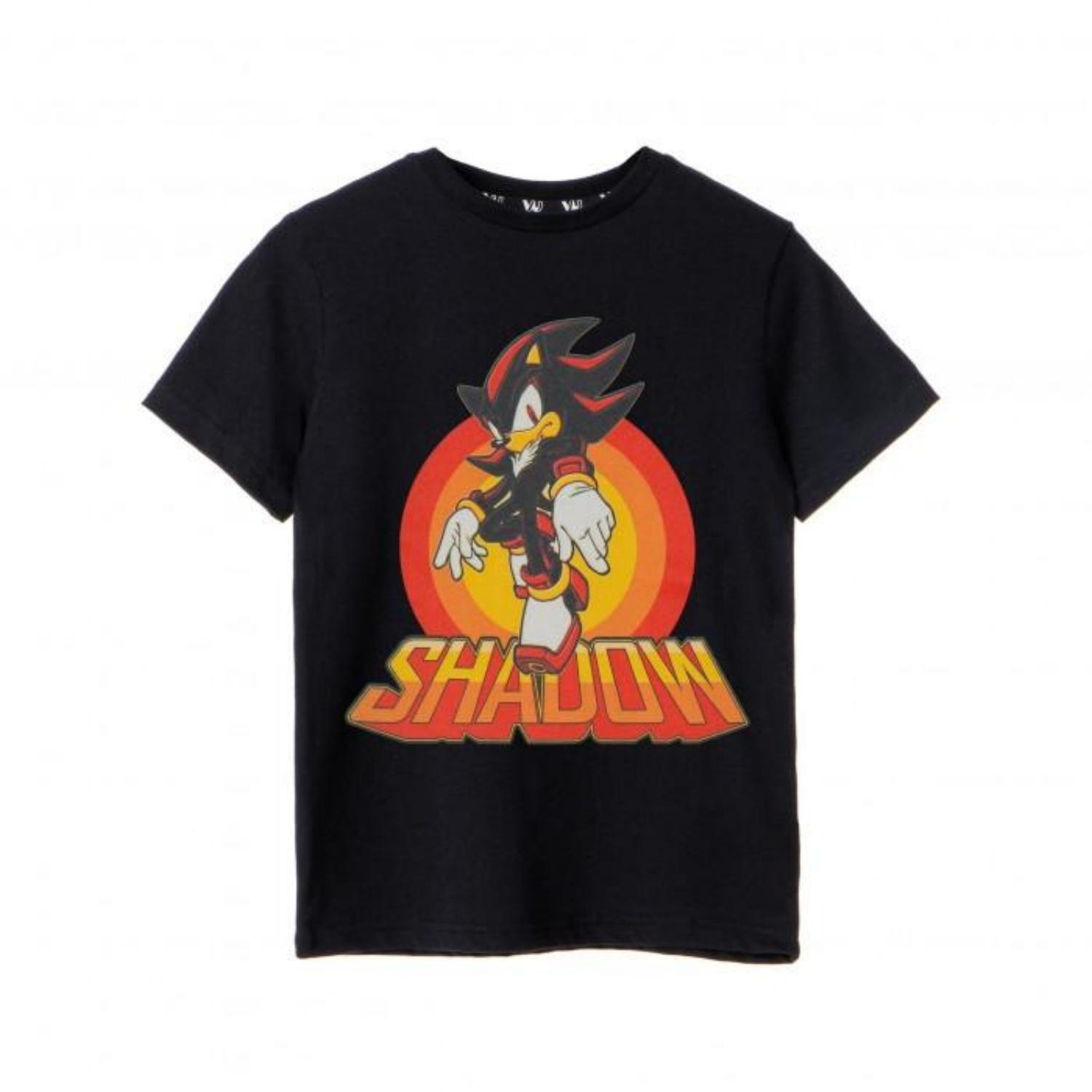 

Sonic The Hedgehog Boys Shadow Rings Short-Sleeved T-Shirt S разноцветный