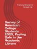 Survey of American College Students 2025, Feeling Safe In the Academic Library