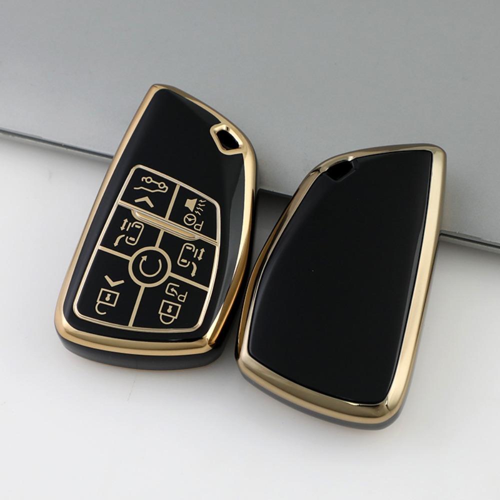 Premium 7 Button for Buick Enclave Envision Key Fob Cover Case Protector Shell