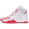 D Rose 7 Comfortable Versatile High-Top Basketball Shoes Men Sneakers White Red B54132
