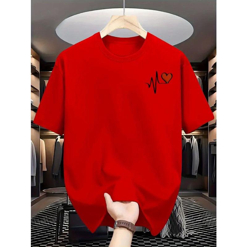 New Summer Men's T-Shirt, Street Casual Fashion, Simple, Soft and Comfortable, Breathable