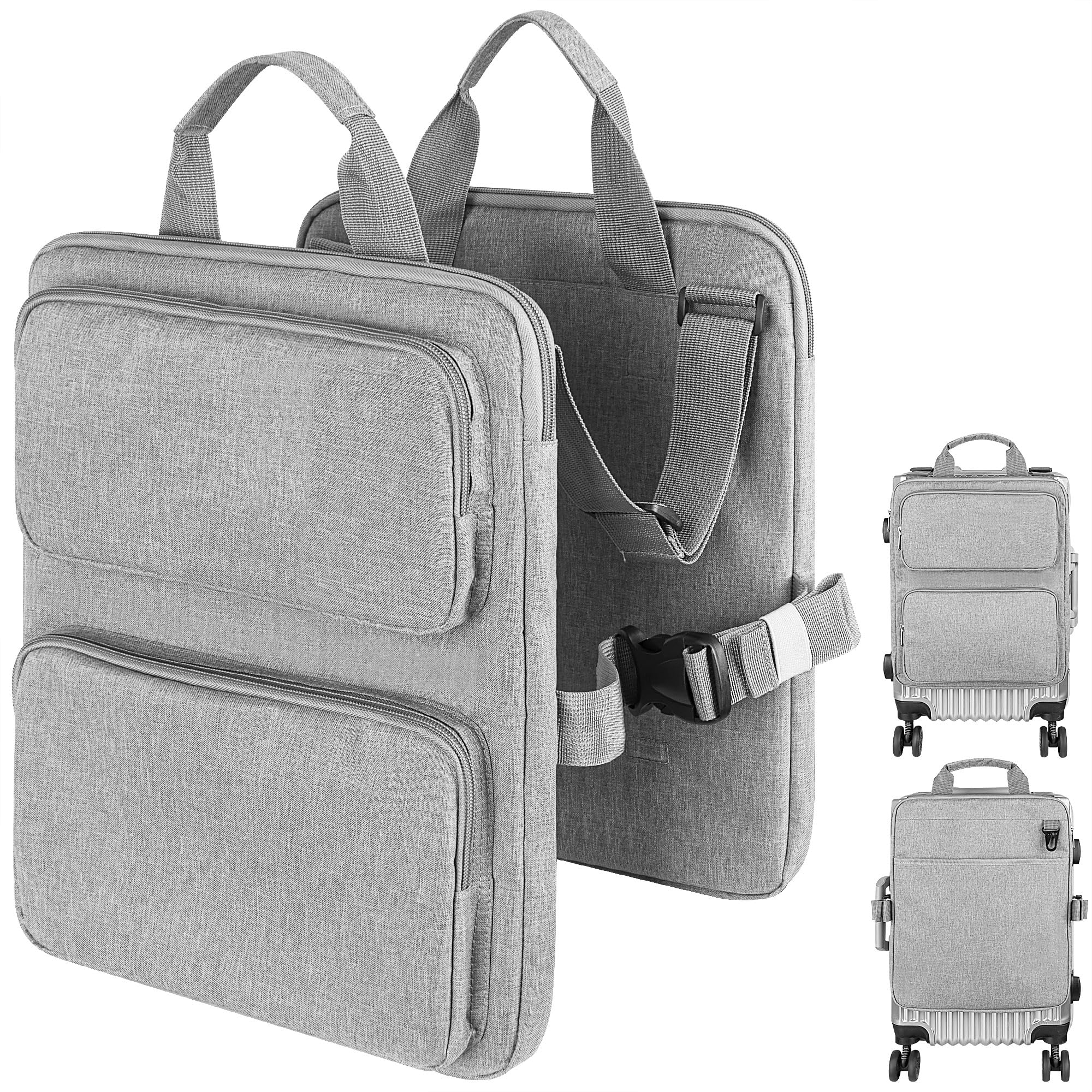 

HannaFires Extra Bag Luggage Strap - Adjustable Travel Organizer, Easily Store Extra Bags Hands-Free, Multifunctional Travel Accessory, Perfect for Bu