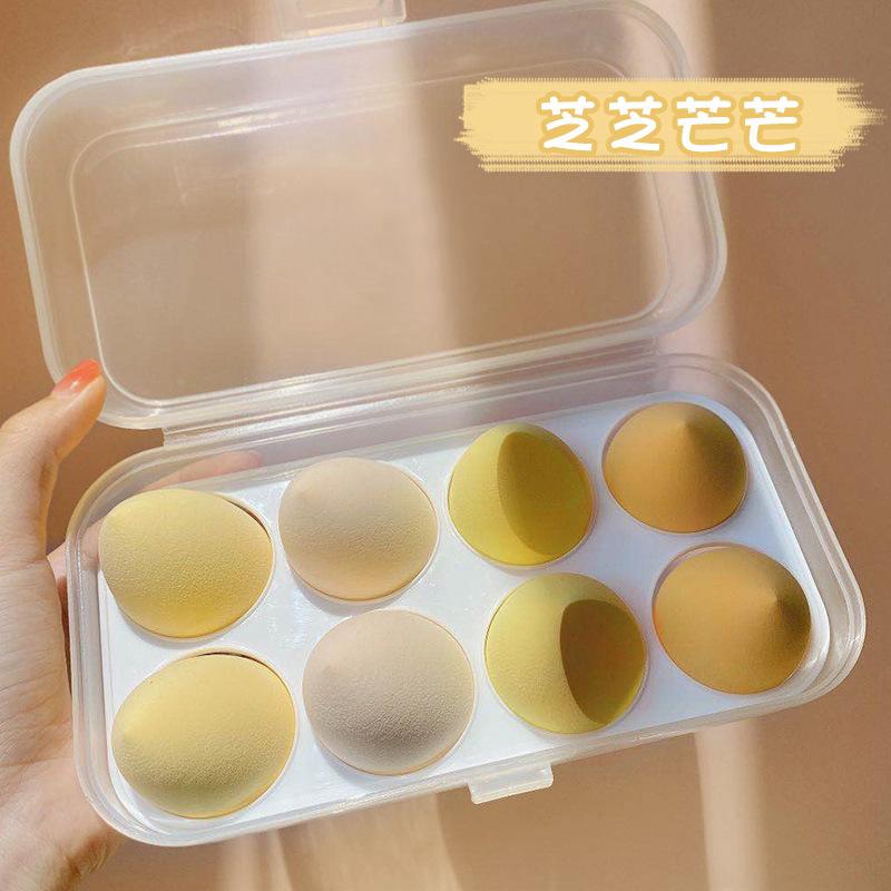 Fluffy Makeup Sponge Blender, 4/8Pcs Smooth Cosmetic Puff, Effortless Application for Daily Face Makeup Products