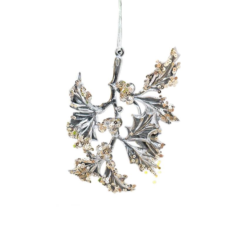 

Champagne Gold Christmas Ornaments - 30+ Christmas Tree Acrylic Hanging Ornaments Including Snowflakes, Stars, Deer, Bells, Fairy Tale Characters