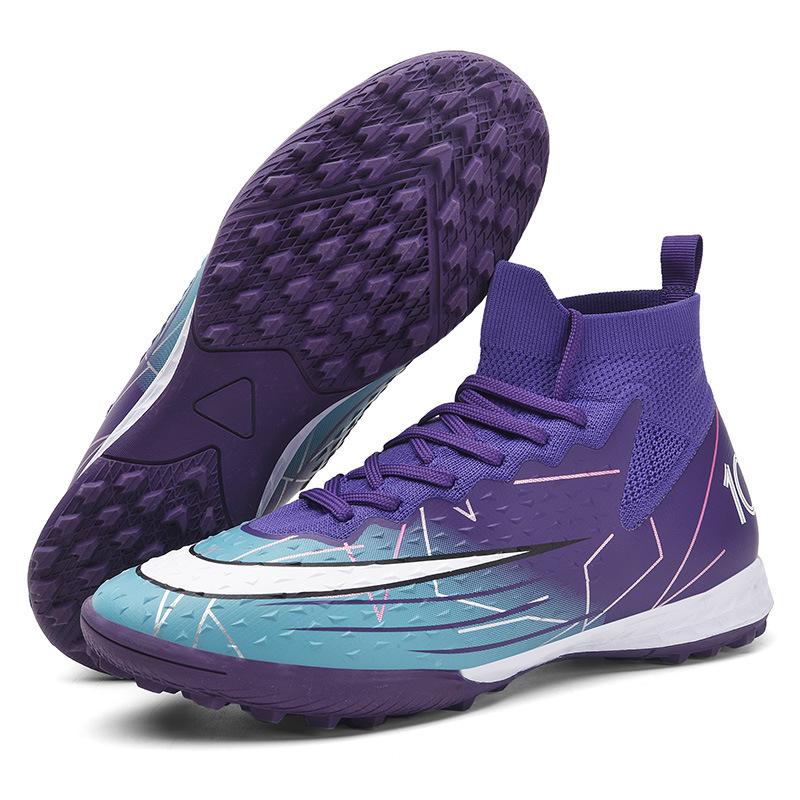 Amazon football shoes new youth adult outdoor training sports football shoes size 35-46