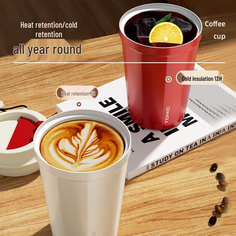 Temuka Ceramic Lined Insulated Coffee Mug