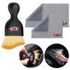 1Pcs Car Special Cleaning Towels Cleaning Soft Brush Car Tools For Rio Ceed Sportage Cerato Soul Sorento Flip R K2 K3 K5 K6 K7 K8 Soul