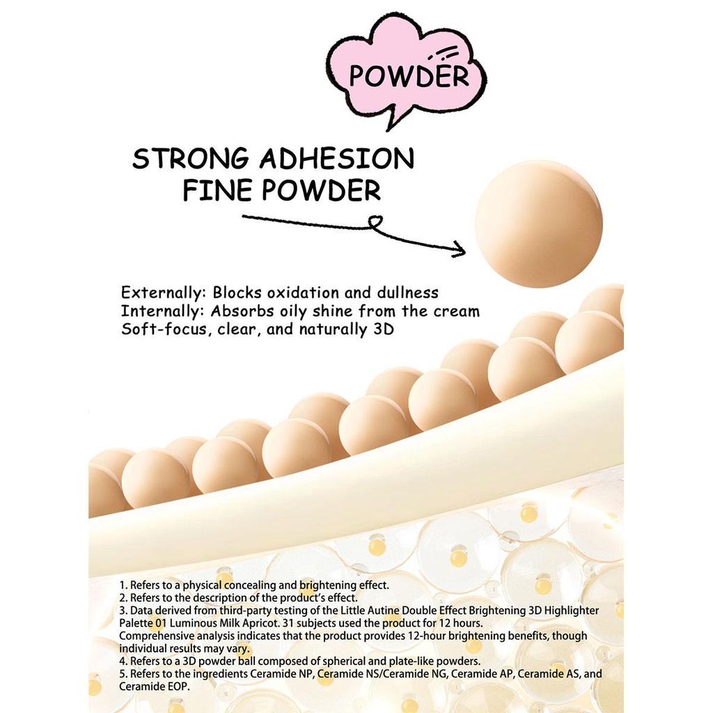 Little ONDINE duo-color highlighter 01 3g+6.5g/0.11oz+0.23oz