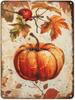 Herfst Blikbord Vintage Metaal Herfst Wanddecoratie voor Huis Keuken Portiek en Tuin Rustieke Herfst Oogst en Thanksgiving Decoratie