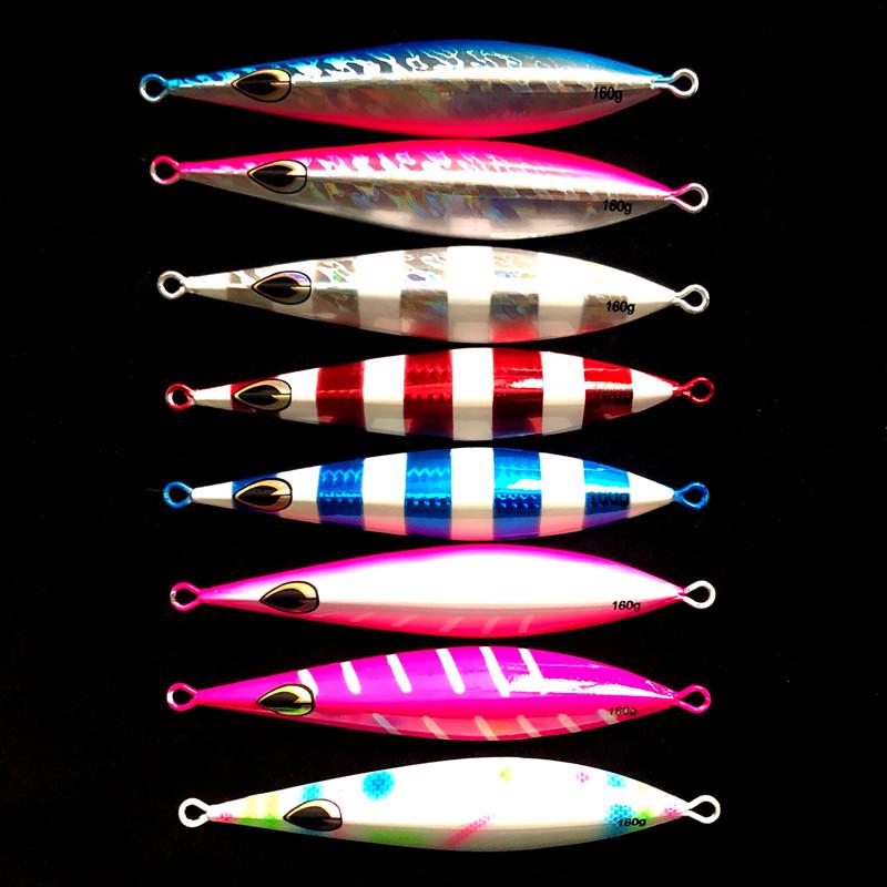 Luminous Ocean Trolling Lead Fish Lure - 160g Shore Casting Bait