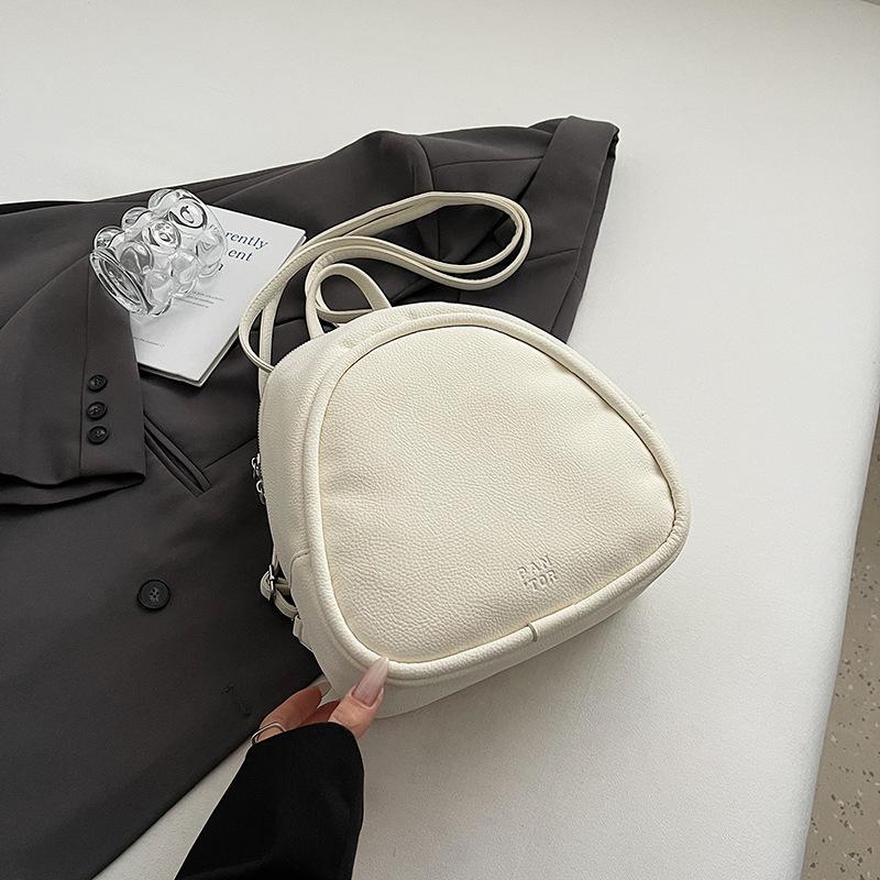 Niche Design Student Bag Women's New Fashion Popular Small Backpack Versatile Simple Backpack