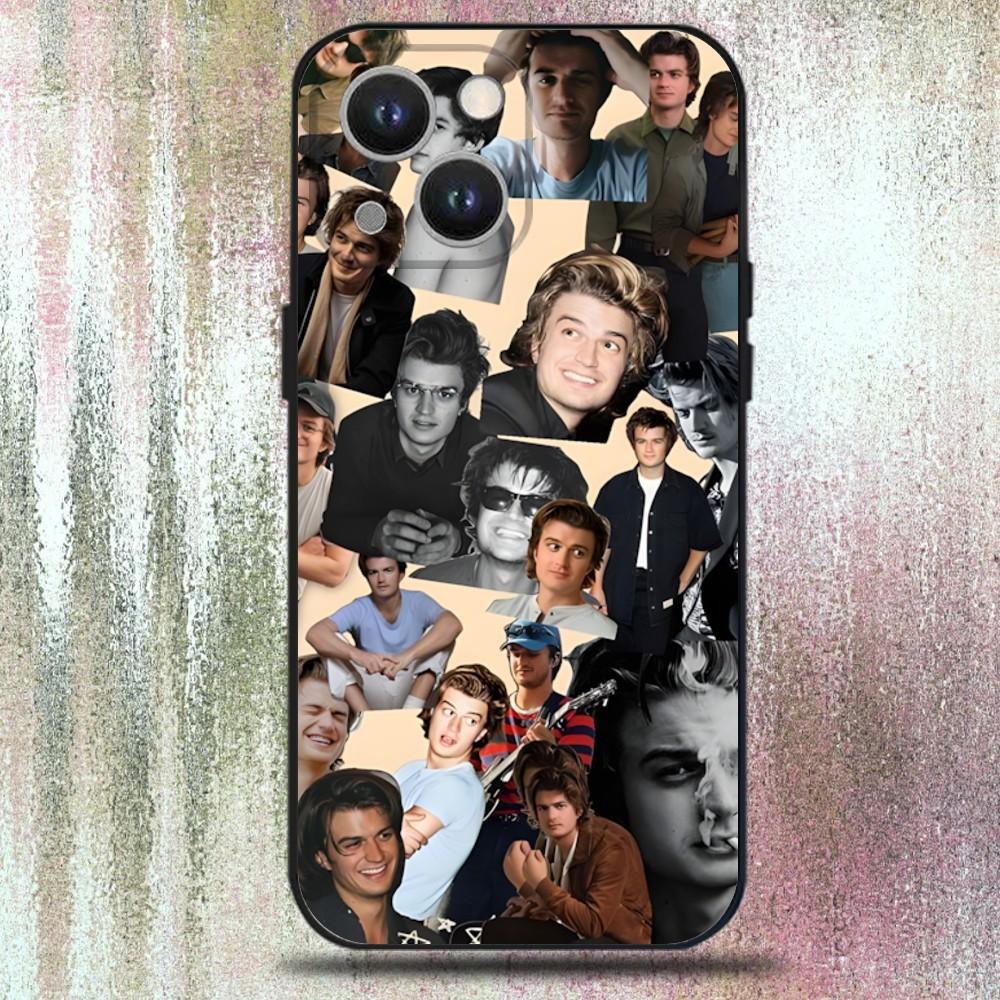 D-Djo Singer Joe K-Keery Phone Case For iPhone 16,15,14,13,12,11 Plus,Pro Max,XS,X,XR,SE,Mini,8,7,Soft Silicone Black Cover