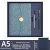 High-Grade Three-Fold Diary Notebook Gift Set with Custom Logo Printing