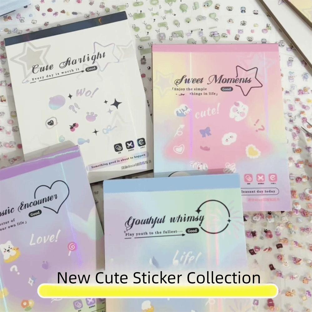 24Pcs/Set No-Repeat Nail Sticker Soft Embossed Decal Nail Art Sticker for Nail Art Decoration