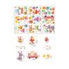 9 Pcs Electrostatic Window Stickers Colorful Cartoon Eggs Chicks Butterflies Easter Elements Glass Decals Home Decor
