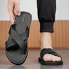 Men's Slippers Summer Casual Shoes for Men Outdoor Comfortable Soft Sole Anti Slip Waterproof Beach Sandals