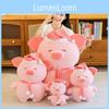 Plush Goodnight Pig Toy Stuffed Animal Doll Soothing Pig Sleep Pillow Doll Gift