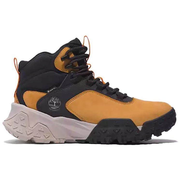 Timberland Motion Scramble Mid Lace Up Hiking Boot With GORE TEX Bootie 'Wheat Nubuck' TB0A6B4S754