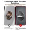 For 2016-2024 Tesla Model 3 Model Y Door Lock Cover Protective Latch Cover Door Stop Cover Set of 8 Car Accessories