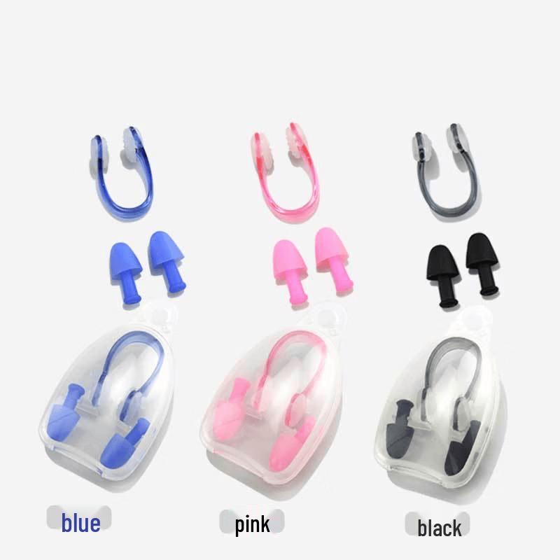 Waterproof Silicone Swim Nose Clip & Earplug Set